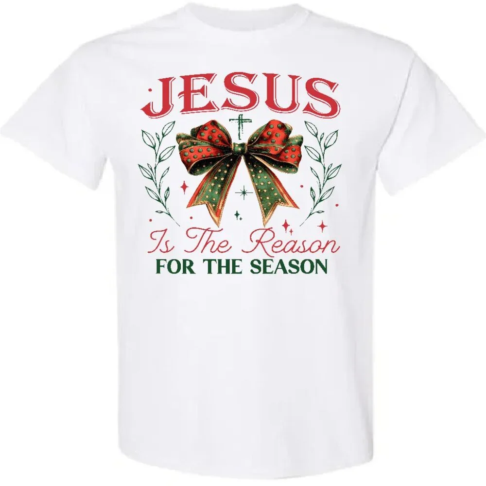 Christmas Bow Graphic Tees - Picture 4 of 16